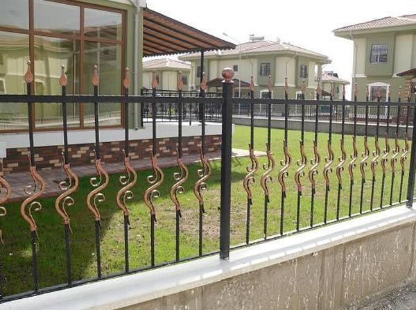 Duvar ve Bah�e Korkuluklar�, duvar �st� korkuluk, korkuluk imalat�