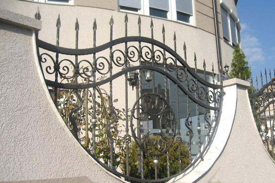 Duvar ve Bah�e Korkuluklar�, duvar �st� korkuluk, korkuluk imalat�