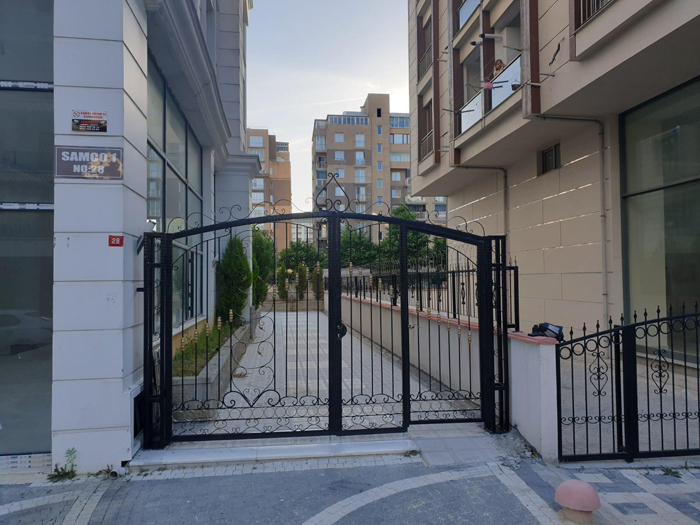 Ferforje Bah�e Giri� Kap�lar�